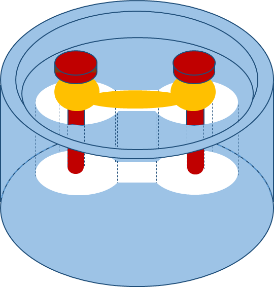 Culture device for skeletal muscle